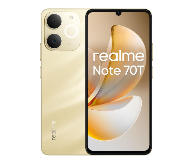 REALME Note 70T 4/256 Beach Gold - 1349148 - zdjęcie